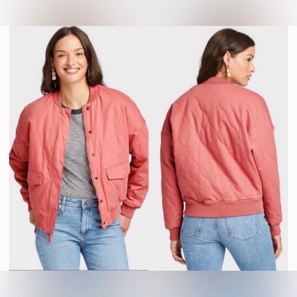 Universal Threads quilted utility jacket, L, NWT - Picture 2 of 2